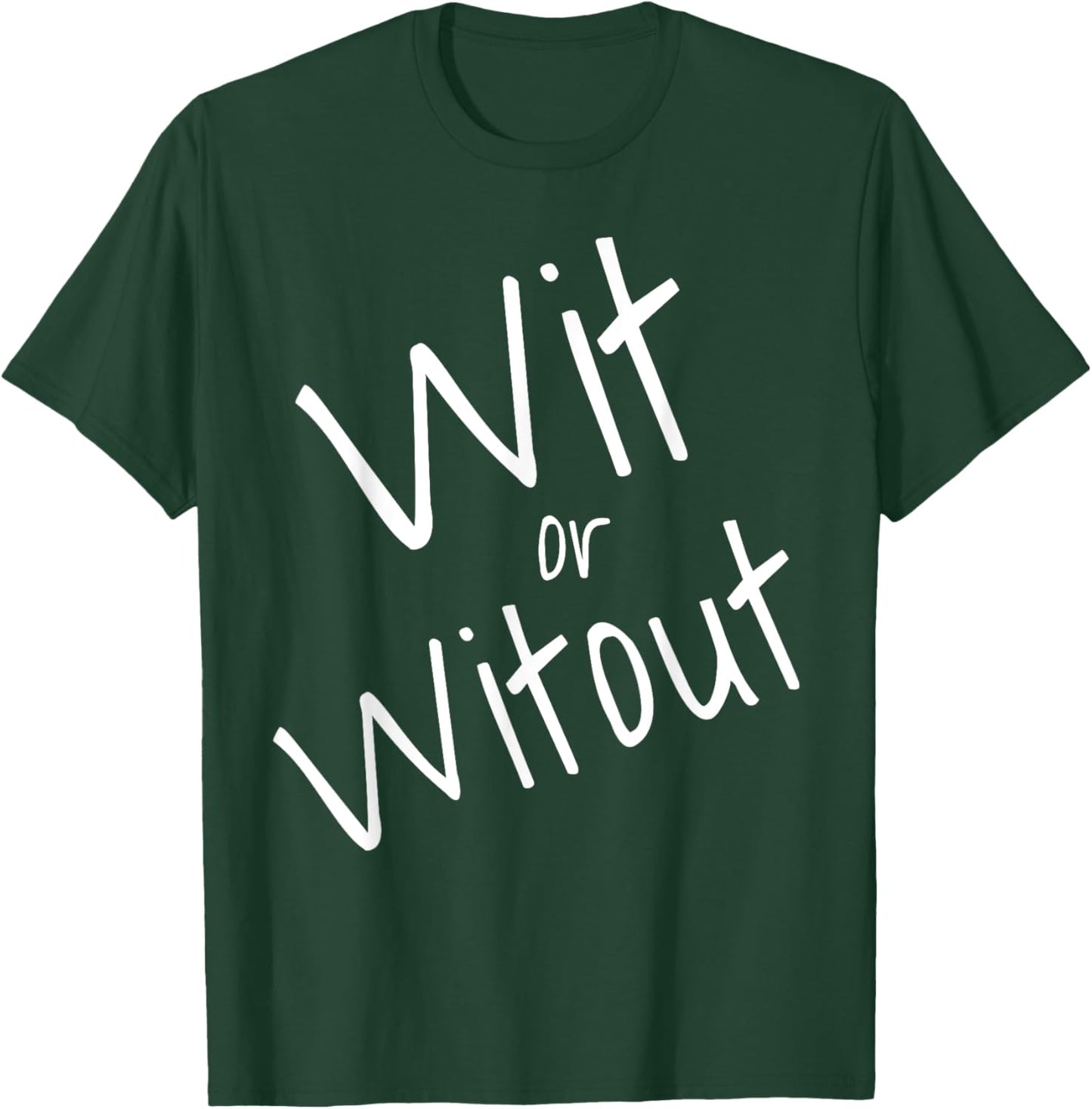 Philly Cheesesteak Philadelphia Wit or Witout Souvenir Lingo T-Shirt - T-Shirt | Forest
