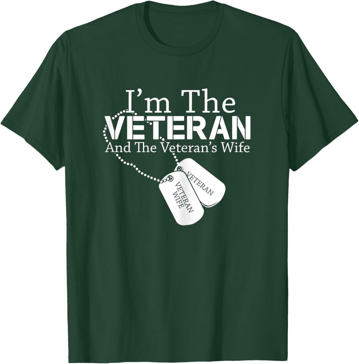 I Am The Veteran Veterans Day US Military Patriotic T-Shirt - T-Shirt | Forest