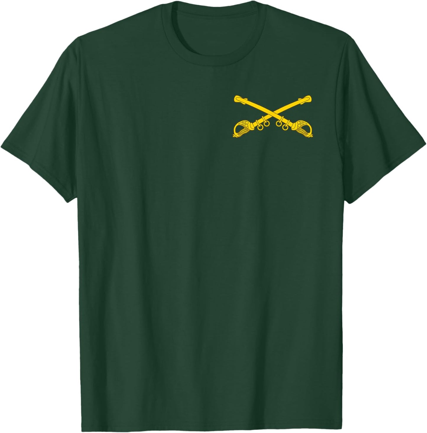 US Army Cavalry Branch - CAV Scout 19Delta - 19D OD Green T-Shirt - T-Shirt | Forest