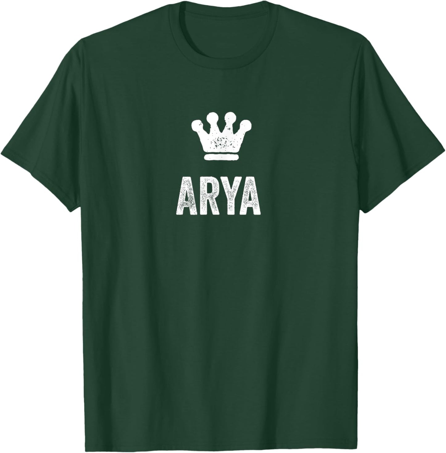 Arya the Queen / Crown & Name Design - Women Called Arya T-Shirt - T-Shirt | Forest