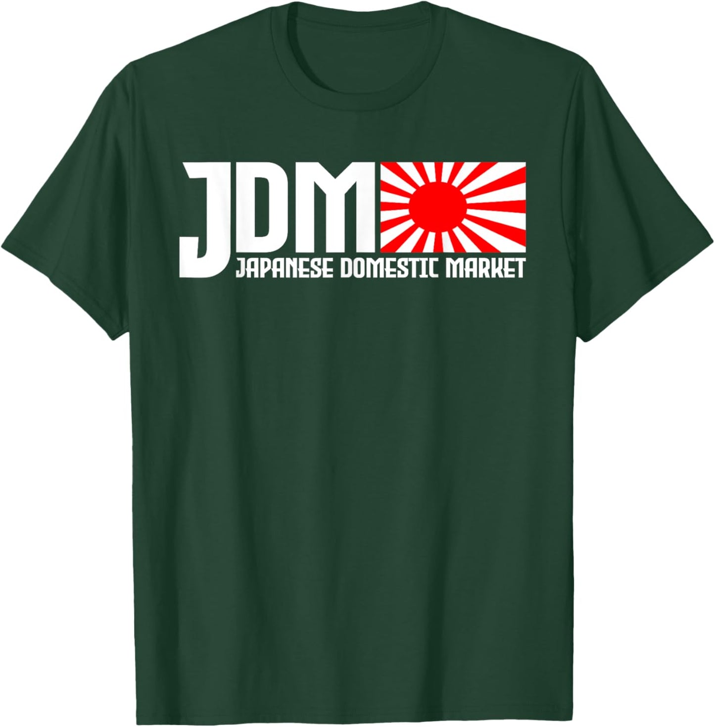 JDM Motorsport Car Tuning Automotive T-Shirt - T-Shirt | Forest