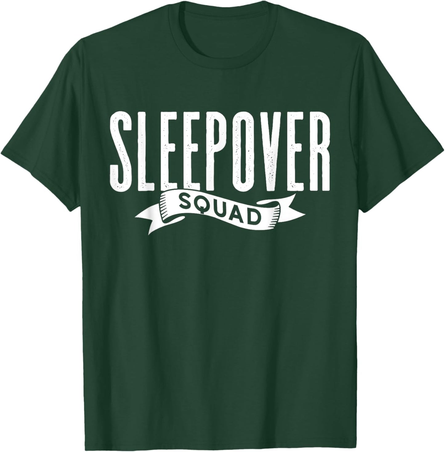 Sleepover Squad Team Party Cute Overnight T-Shirt - T-Shirt | Forest