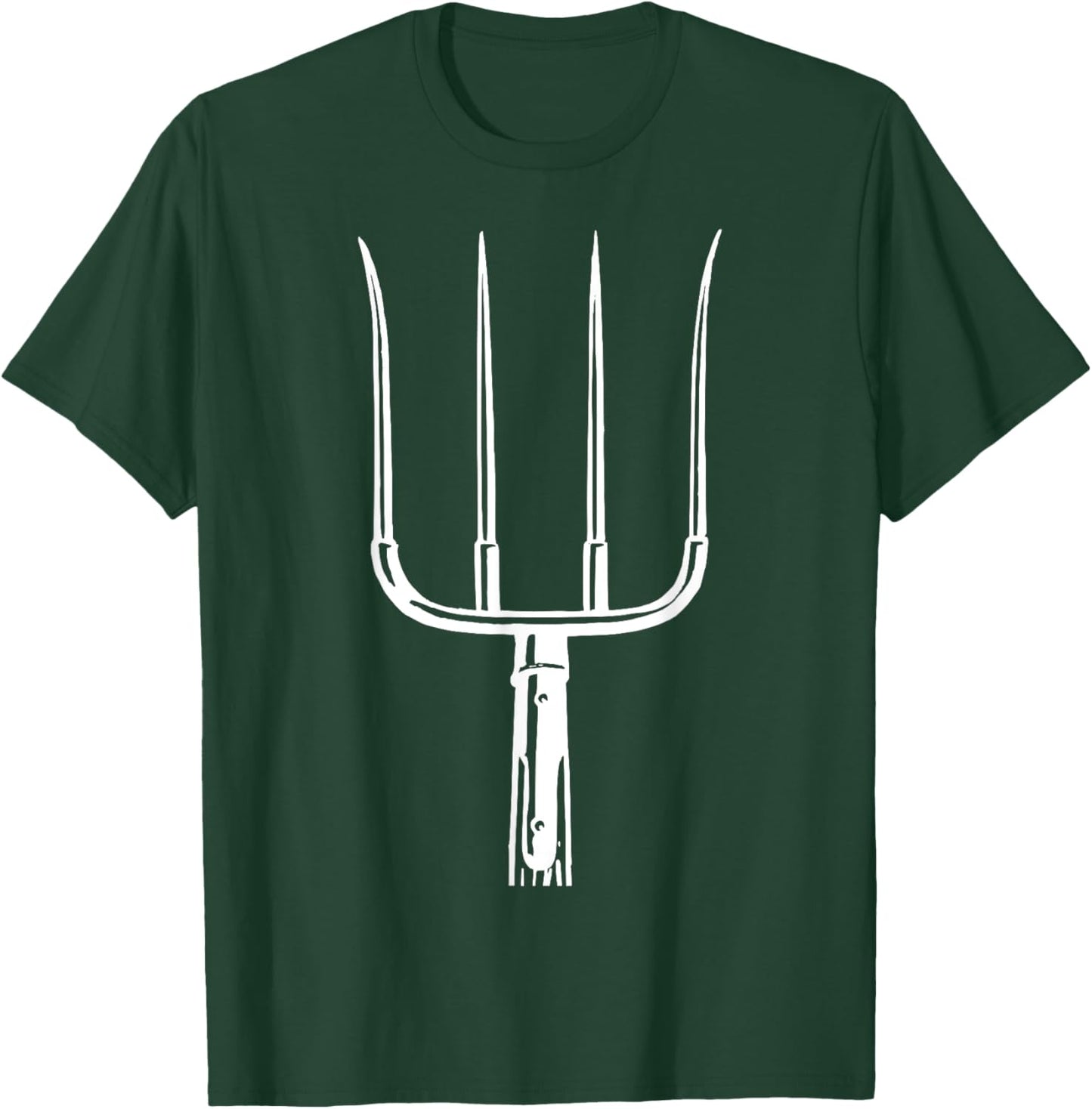 Pitchfork for a Homesteading Farmer T-Shirt - T-Shirt | Forest