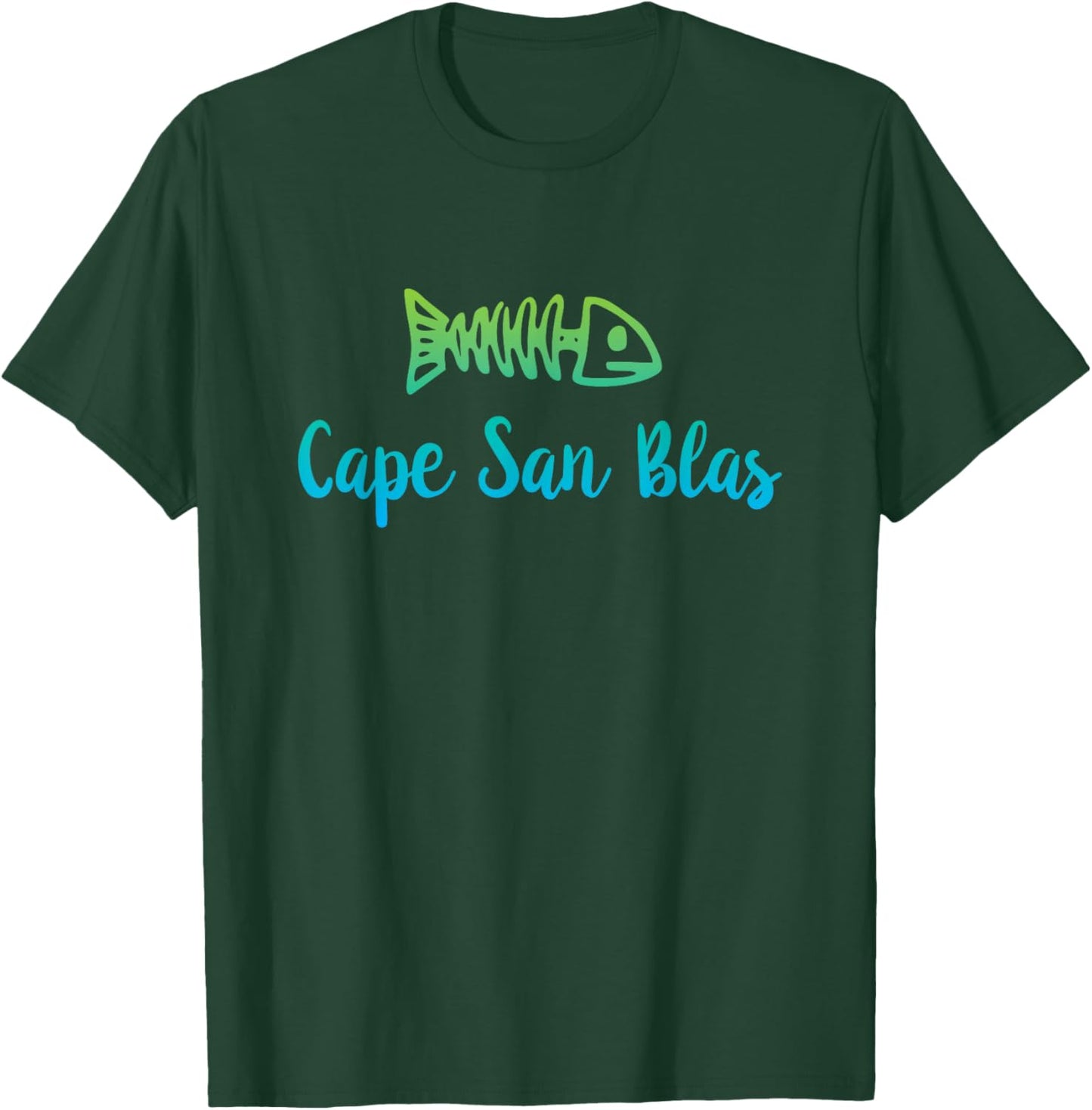 Cape San Blas Florida T-Shirt - T-Shirt | Forest