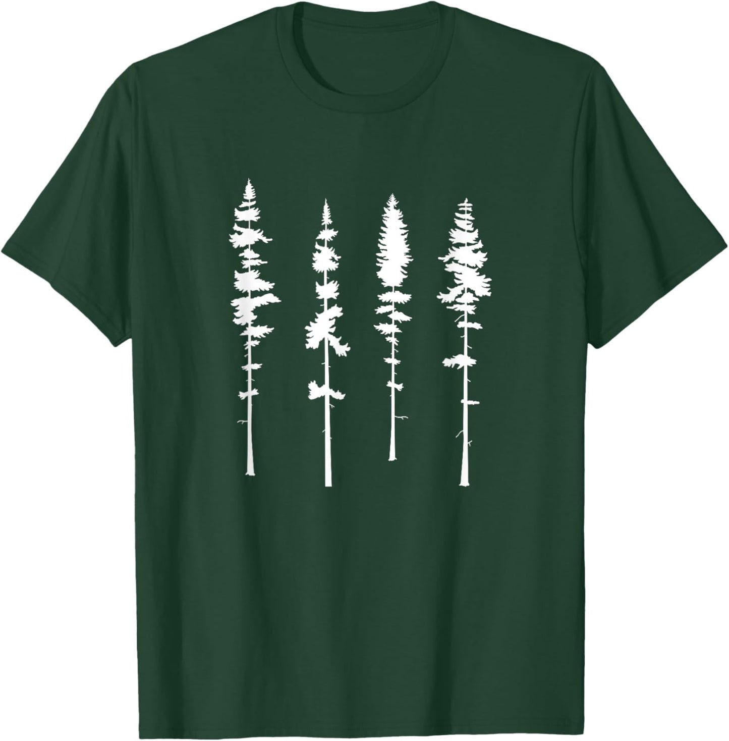 Skinny Pine Tree T-Shirt - T-Shirt | Forest