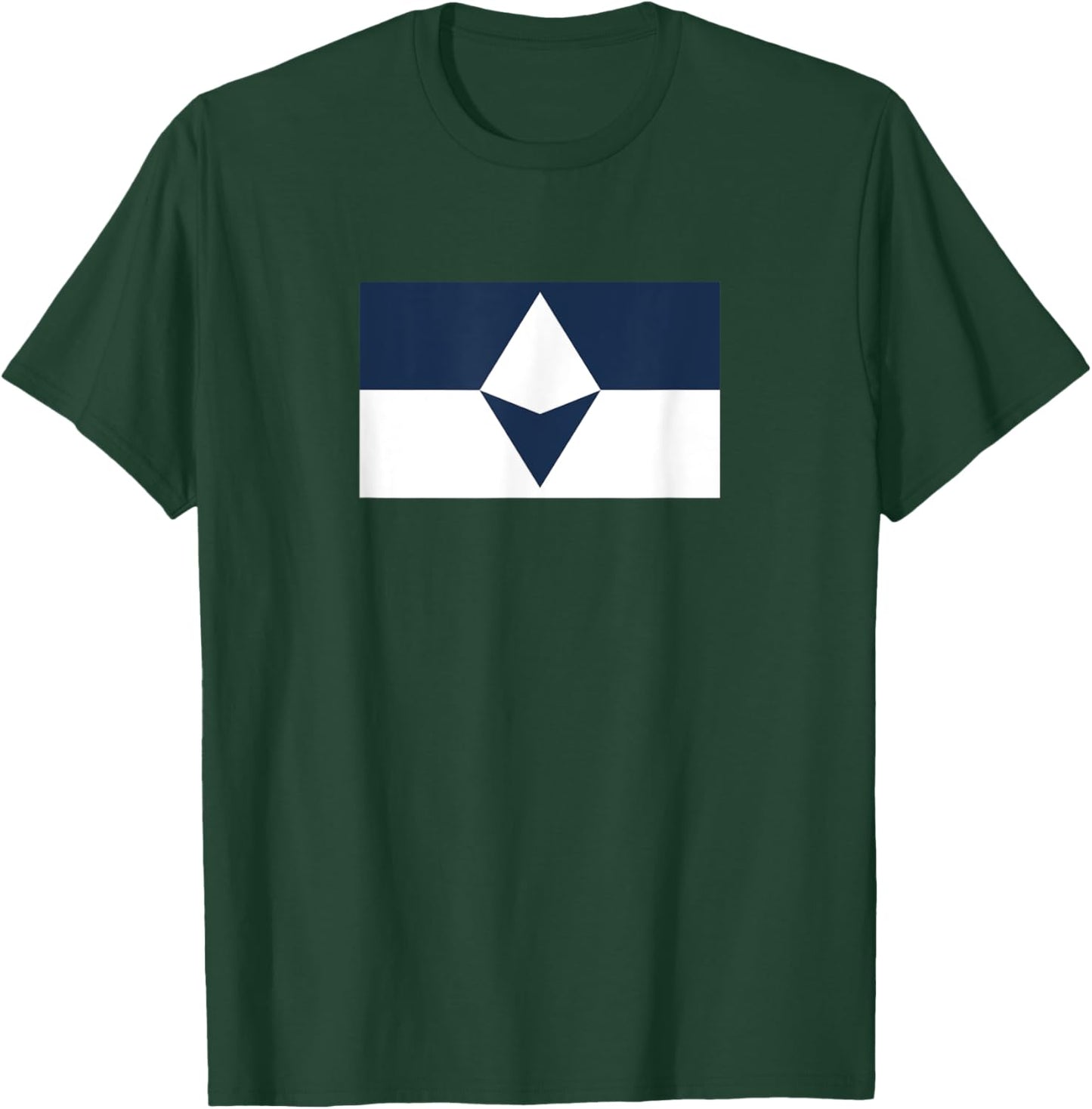 Antarctica Flag True South Design T-Shirt - T-Shirt | Forest