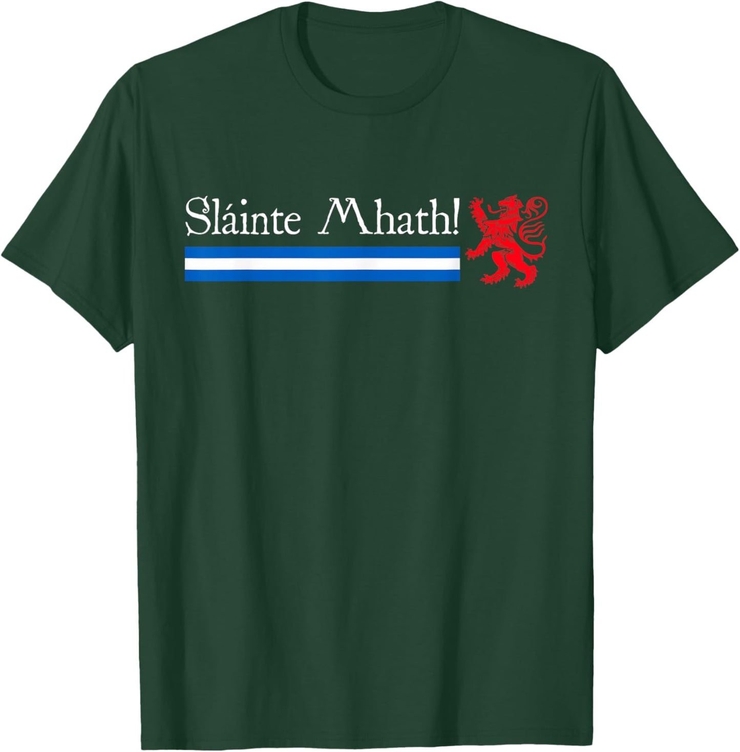 Sláinte Mhath! Scotland Scottish flag funny Scotland T-Shirt - T-Shirt | Forest