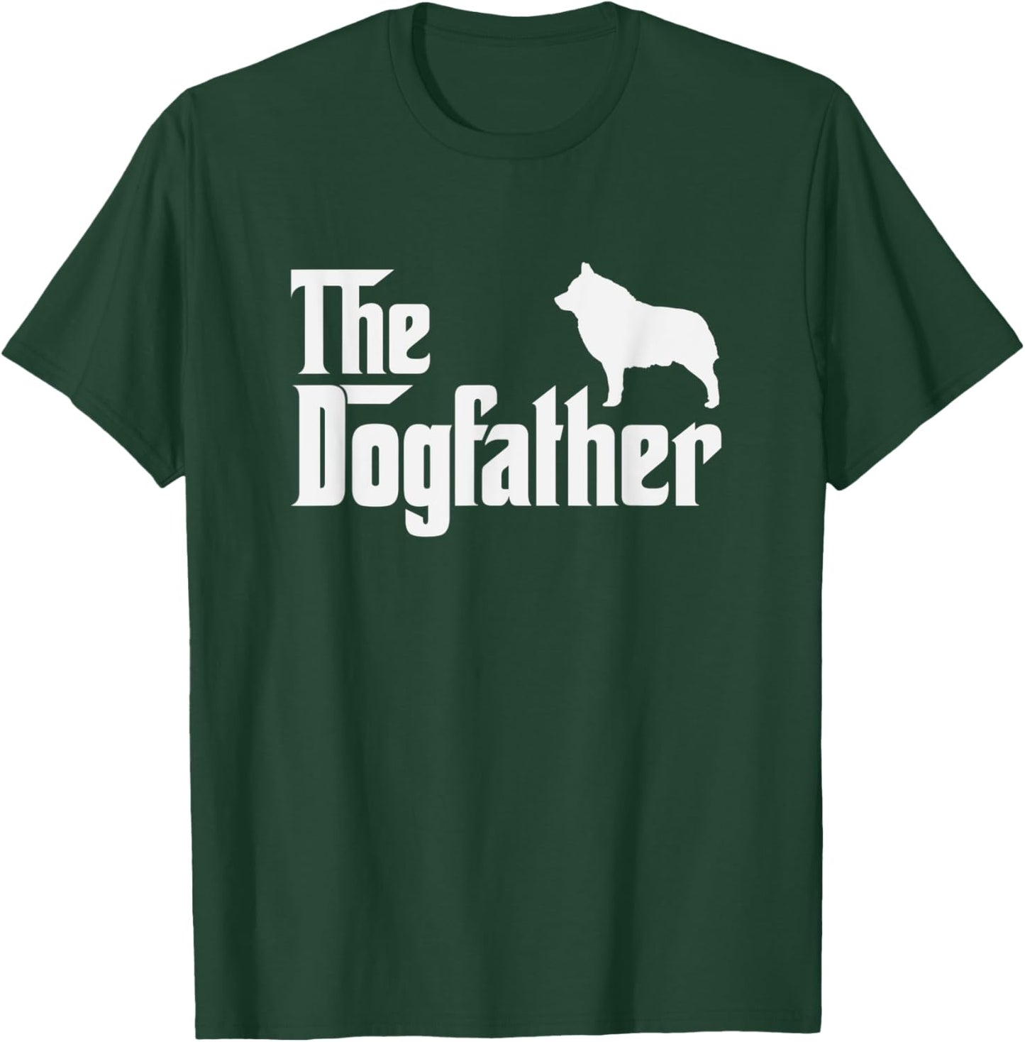 schipperke DogFather Funny Dog Dad Women Kids T-Shirt - T-Shirt | Forest