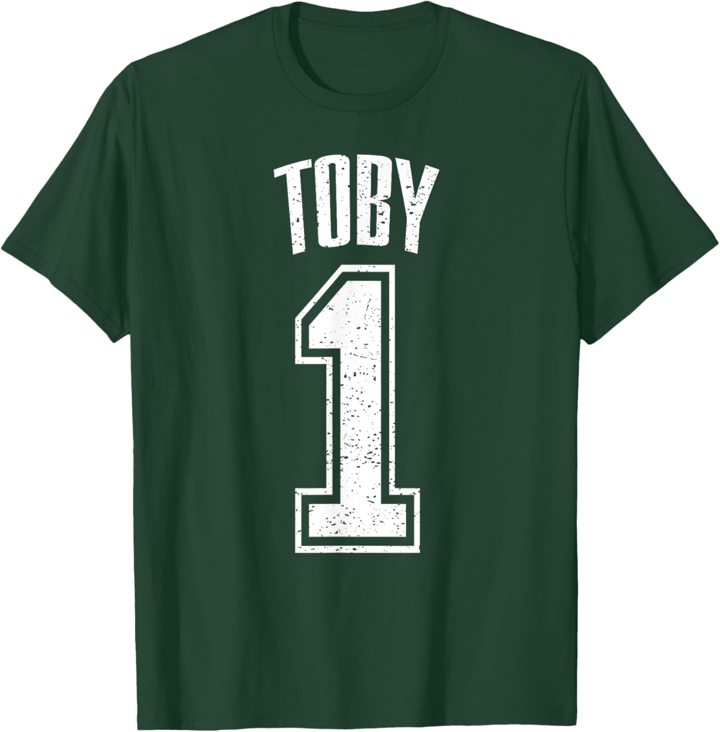 Toby Supporter Number 1 Greatest Fan T-Shirt - T-Shirt | Forest