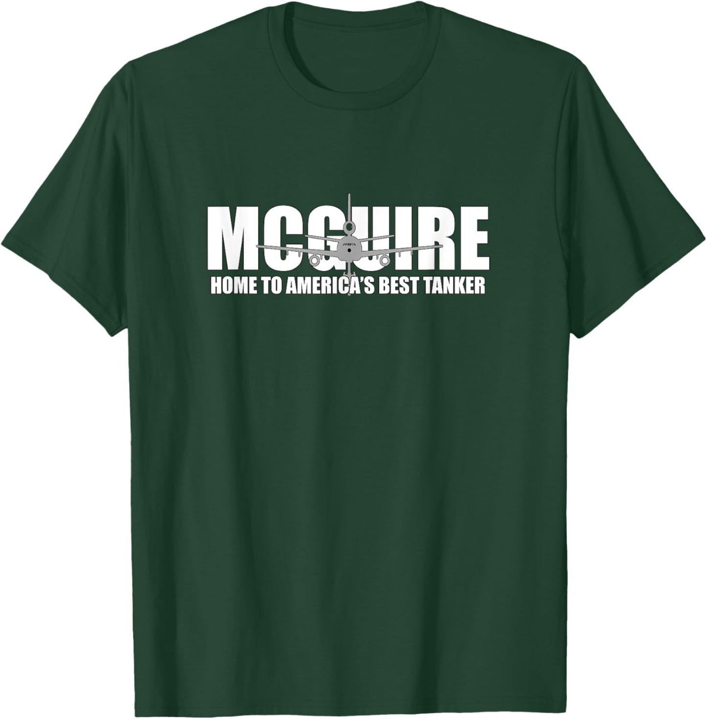 KC10 Extender Airplane McGuire AFB Home Funny Aviation T-Shirt - T-Shirt | Forest