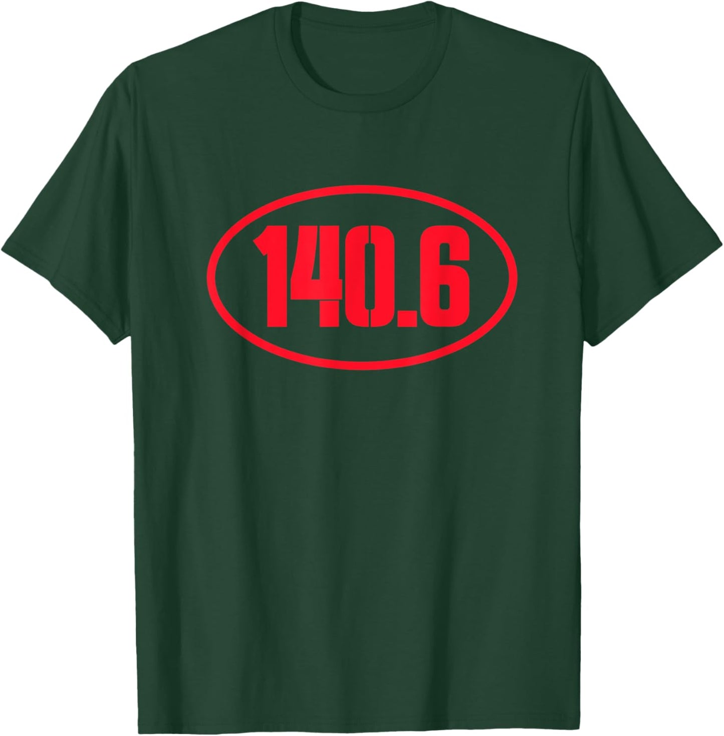 140.6 Triathlon Triathlete T-Shirt - T-Shirt | Forest