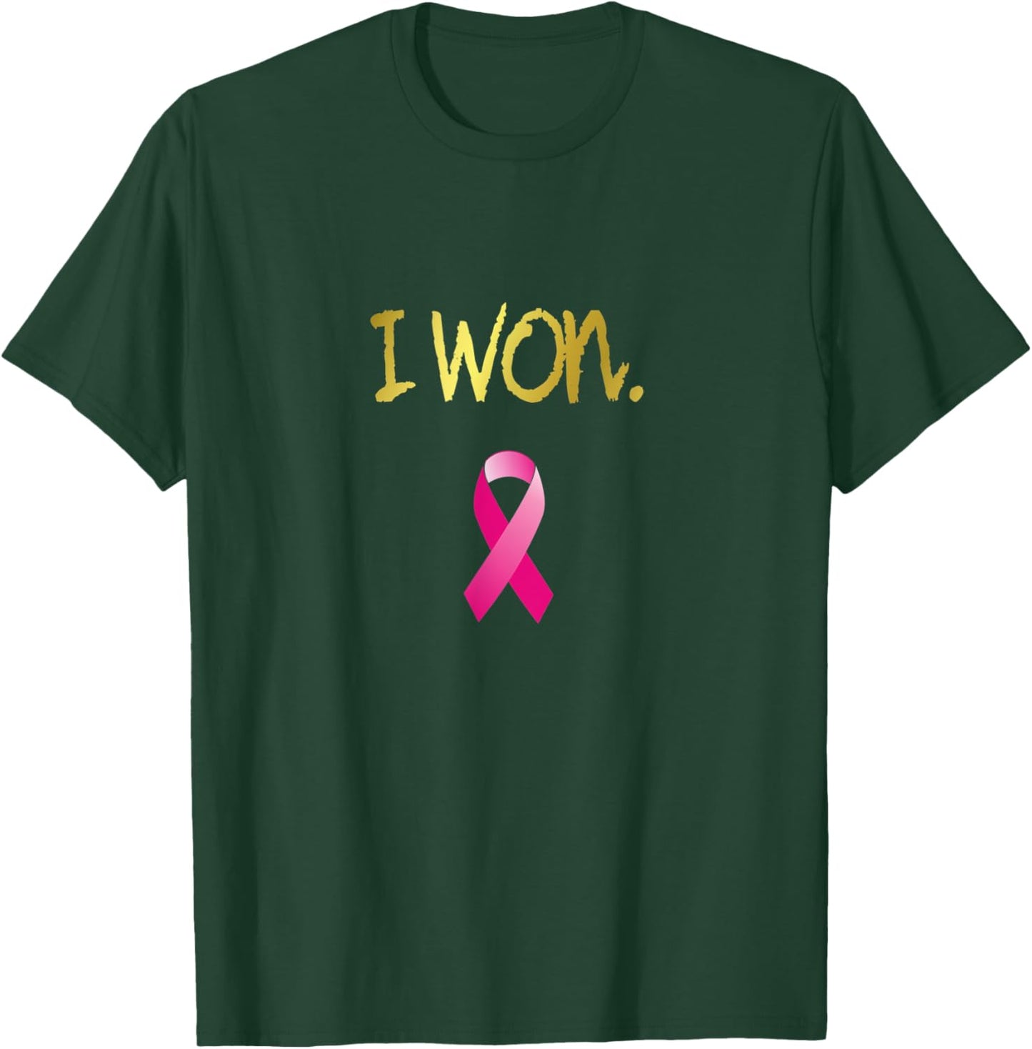 Survivor Breast Cancer Awareness T-Shirt - T-Shirt | Forest