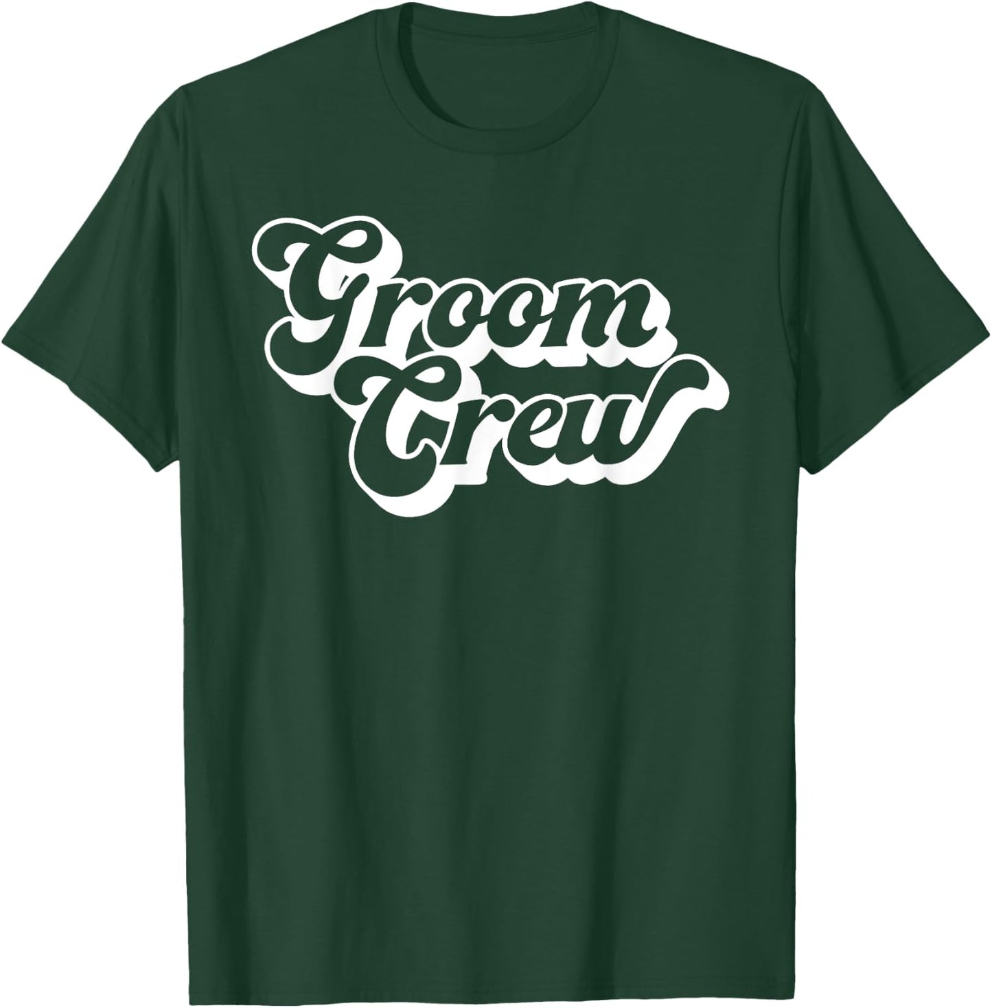 Groom Crew Bachelor Party Men Matching Squad Group T-Shirt - T-Shirt | Forest