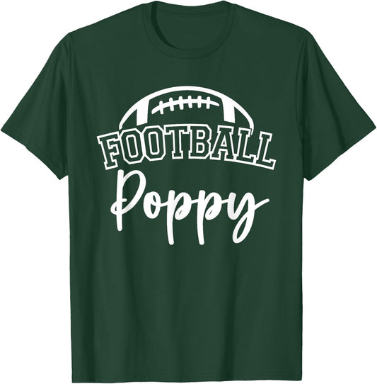 Football Poppy Matching Family Football T-Shirt - T-Shirt | Forest