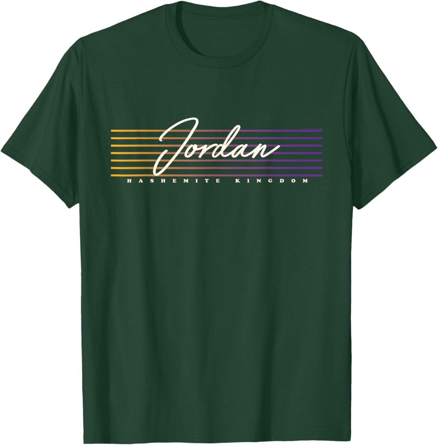 Retro Style Jordan T-Shirt - T-Shirt | Forest