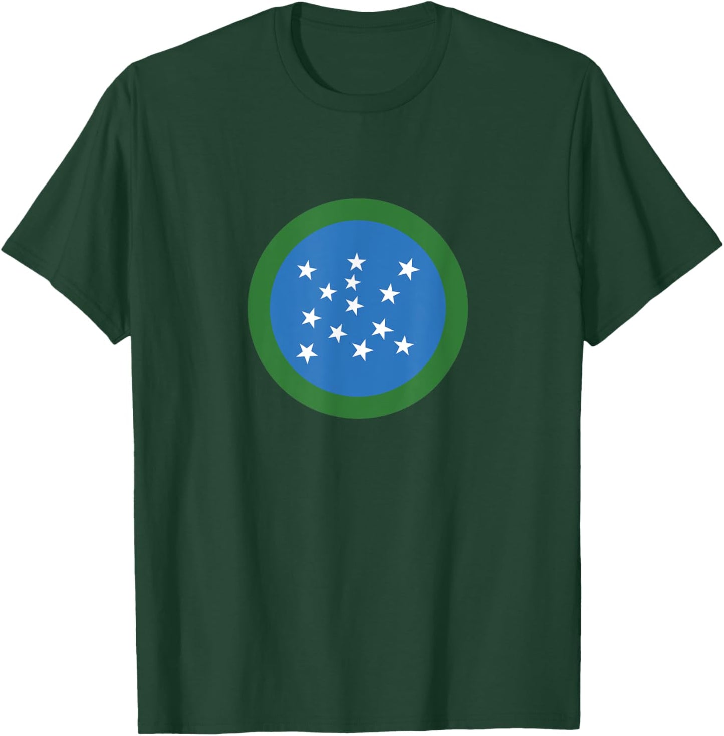 Vermont Republic roundel T-Shirt - T-Shirt | Forest