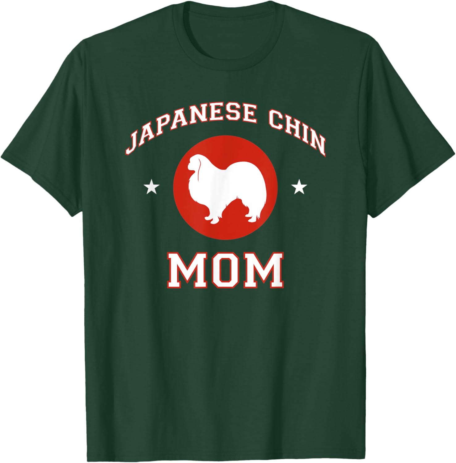 Japanese Chin Mom T-Shirt - T-Shirt | Forest