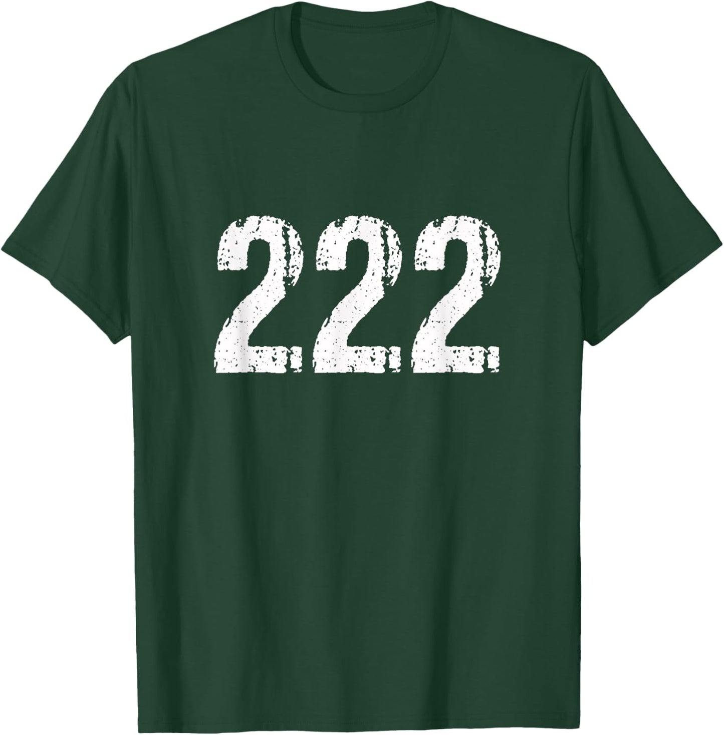 222 Numerology Spiritual Personal Number 222 Angel Number T-Shirt - T-Shirt | Forest