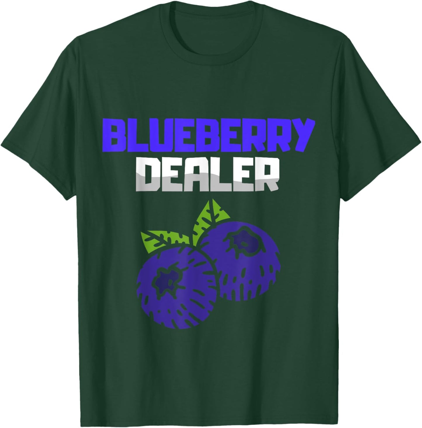 I LOVE BLUEBERRIES, Blueberry, Blueberry farmer Halloween T-Shirt - T-Shirt | Forest