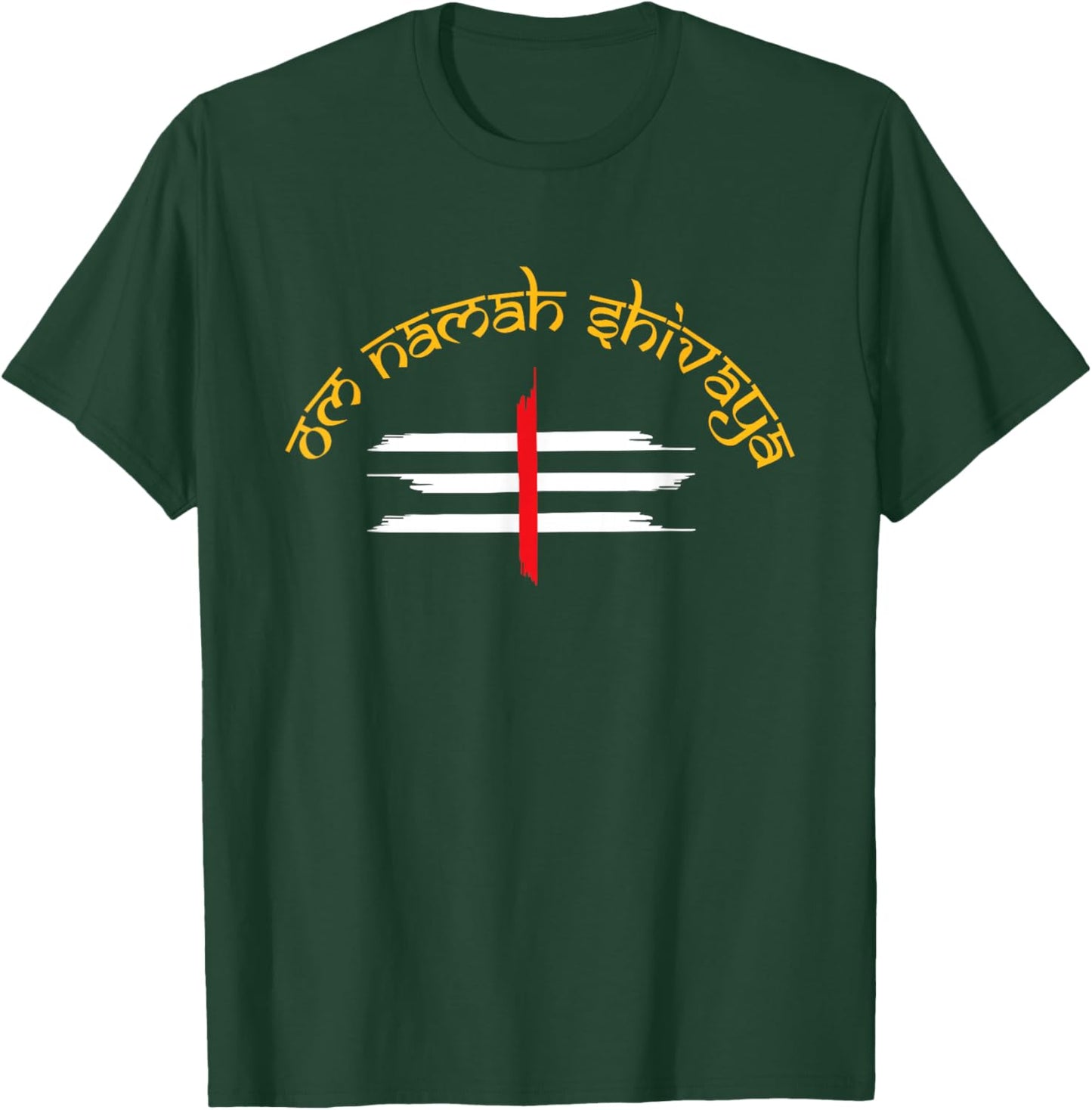 Om Namah Shivaya Tripundra Symbol of Shiva T-Shirt - T-Shirt | Forest