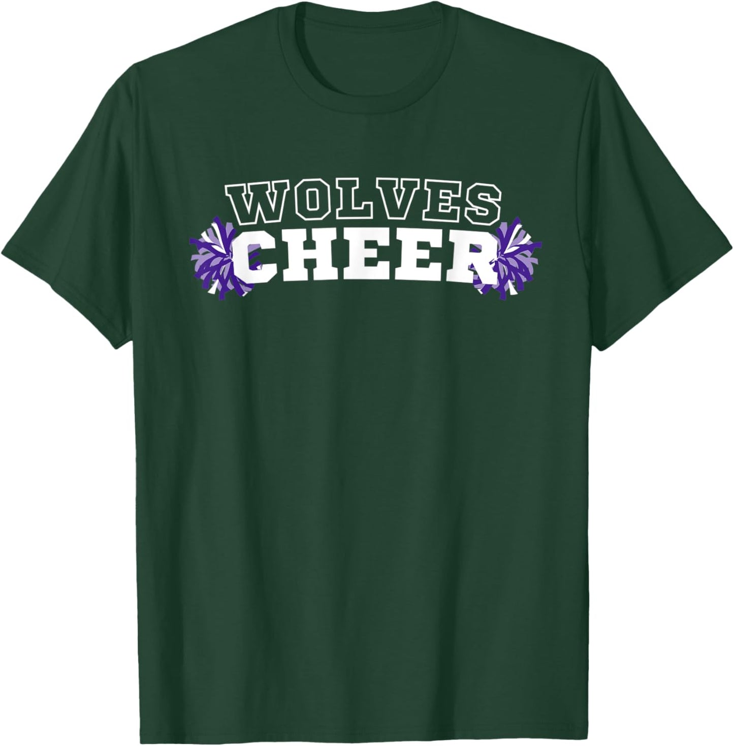 Wolves Cheer T-Shirt - T-Shirt | Forest