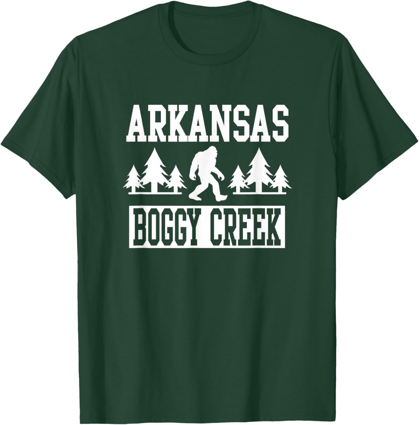 Boggy Creek Monster Fouke Monster Arkansas T-Shirt - T-Shirt | Forest