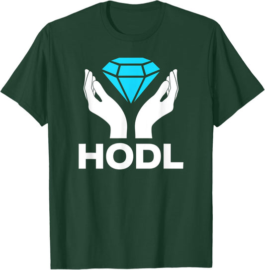 Diamonds Hands HODL - Wall Street Game Stocks Bets Memes T-Shirt - T-Shirt | Forest