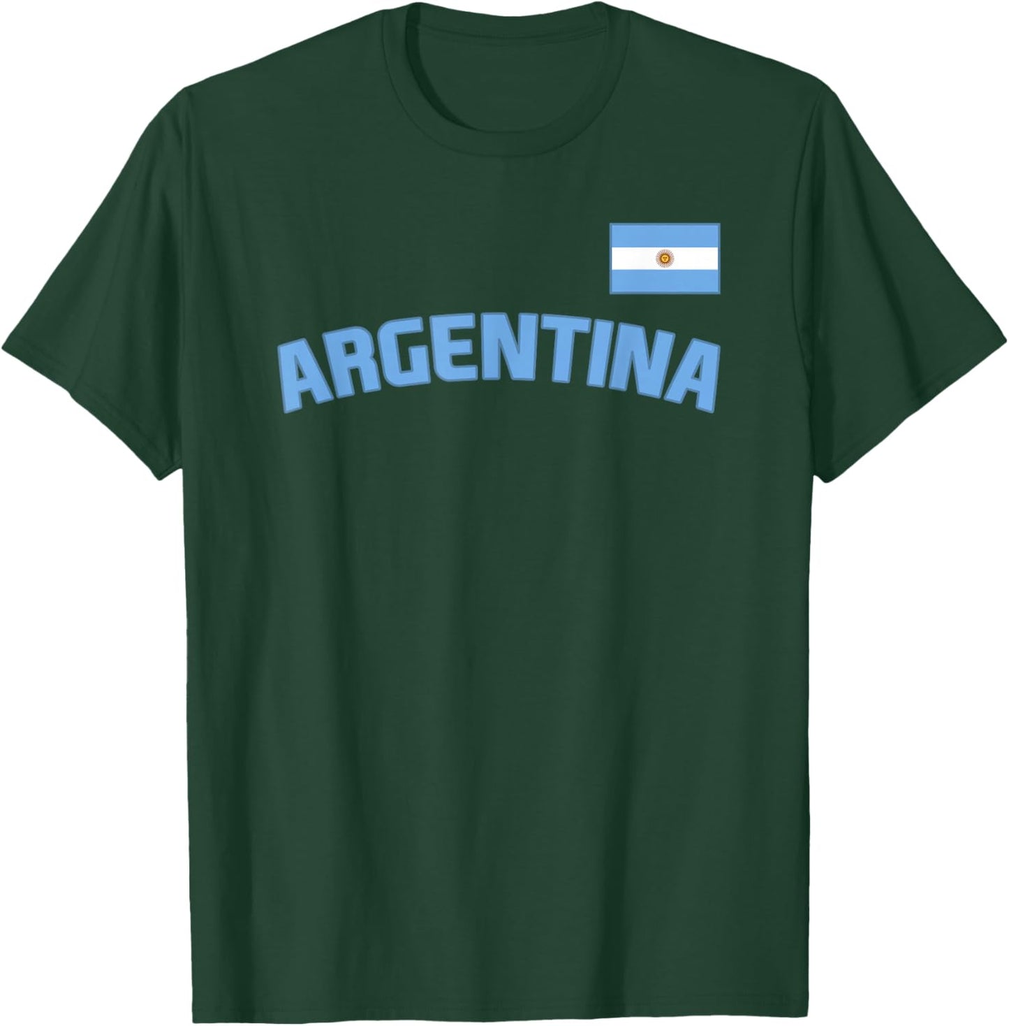 Argentina Flag Argentinian Pride International Country T-Shirt - T-Shirt | Forest