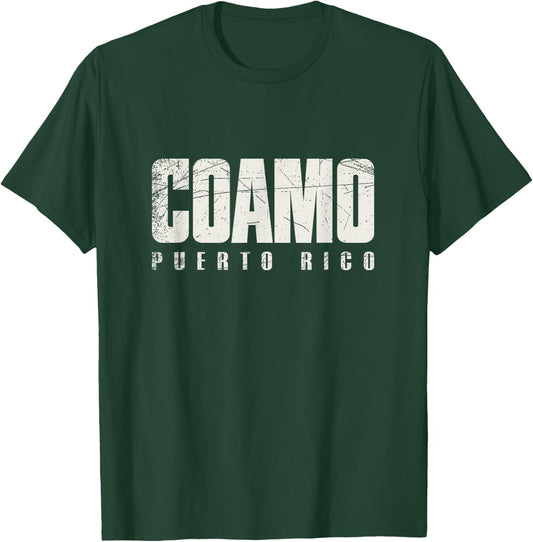 Coamo City in Puerto Rico T-Shirt - T-Shirt | Forest