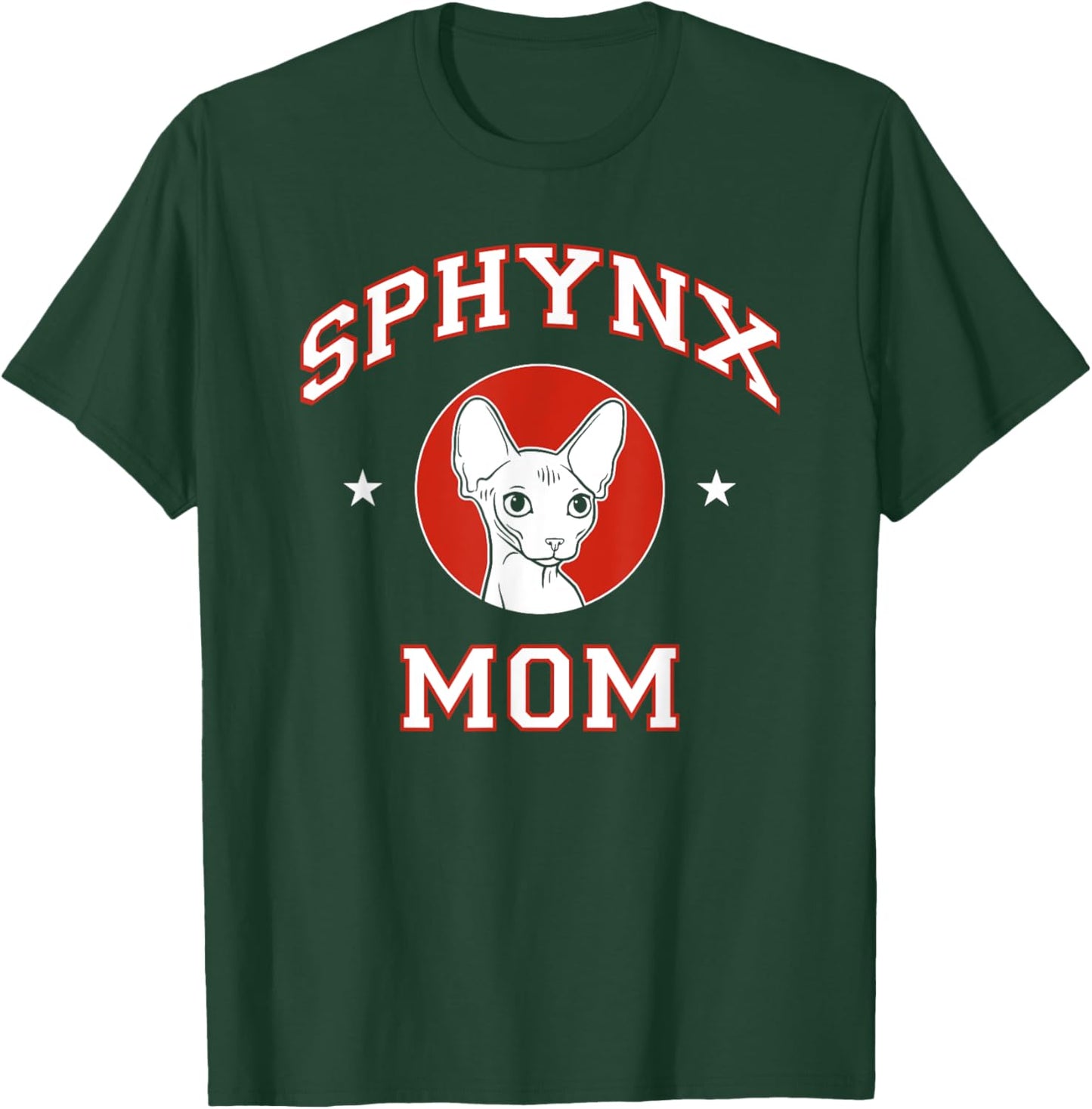 Sphynx Cat Mom Men Women Kids T-Shirt - T-Shirt | Forest
