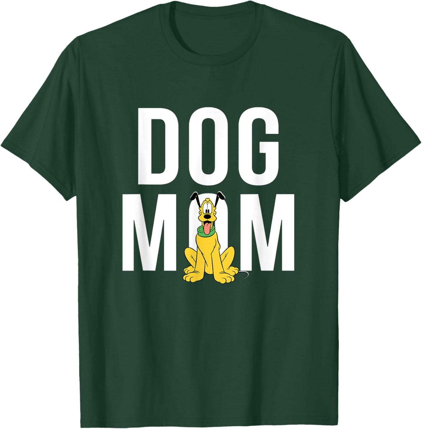 Disney Pluto Dog Mom Women Girls Kids T-Shirt - T-Shirt | Forest