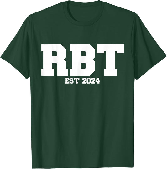 RBT Est. 2024 Registered Behavior Technician Analyst Grad T-Shirt - T-Shirt | Forest