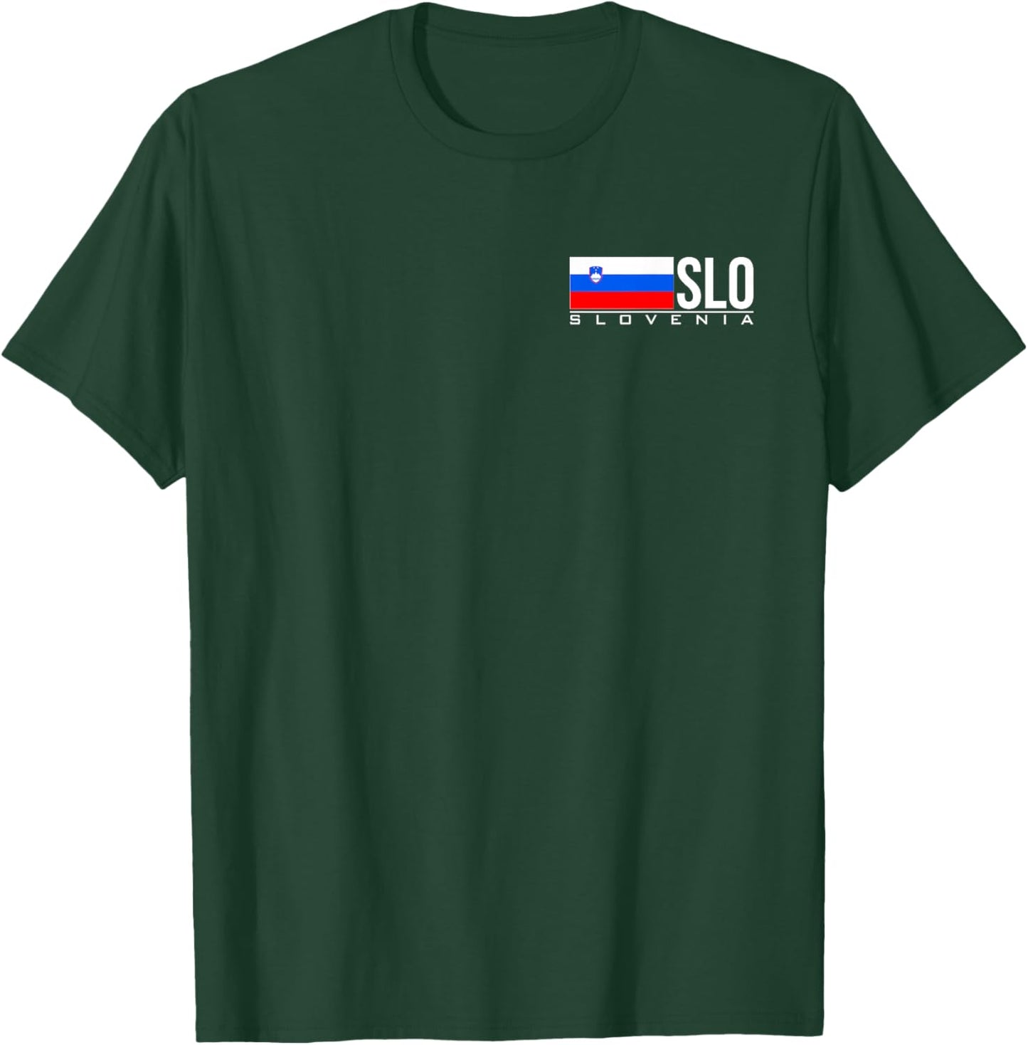 Slovenia Flag Slovenian Slo Sports Games Athlete Jersey T-Shirt - T-Shirt | Forest