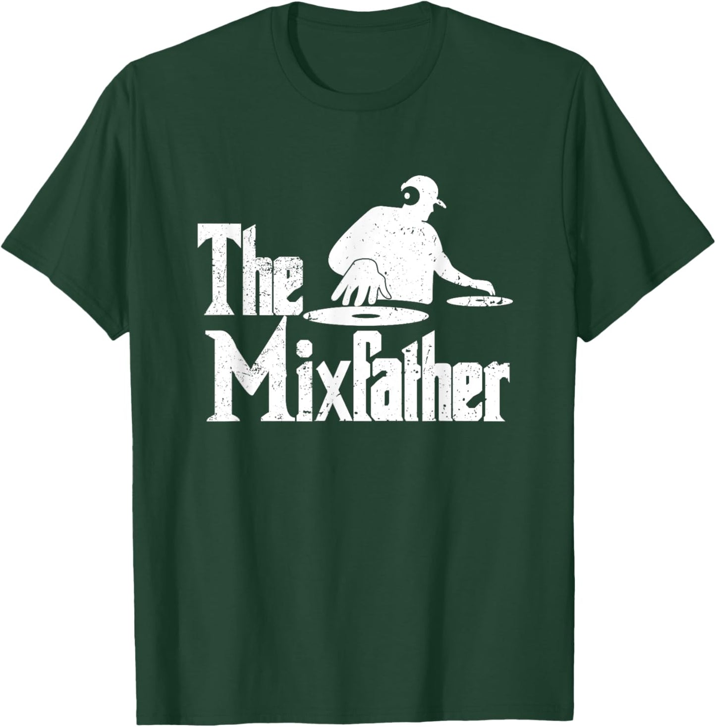 Mixfather DJ Deejay Festival Clubbing Party EDM House Music T-Shirt - T-Shirt | Forest