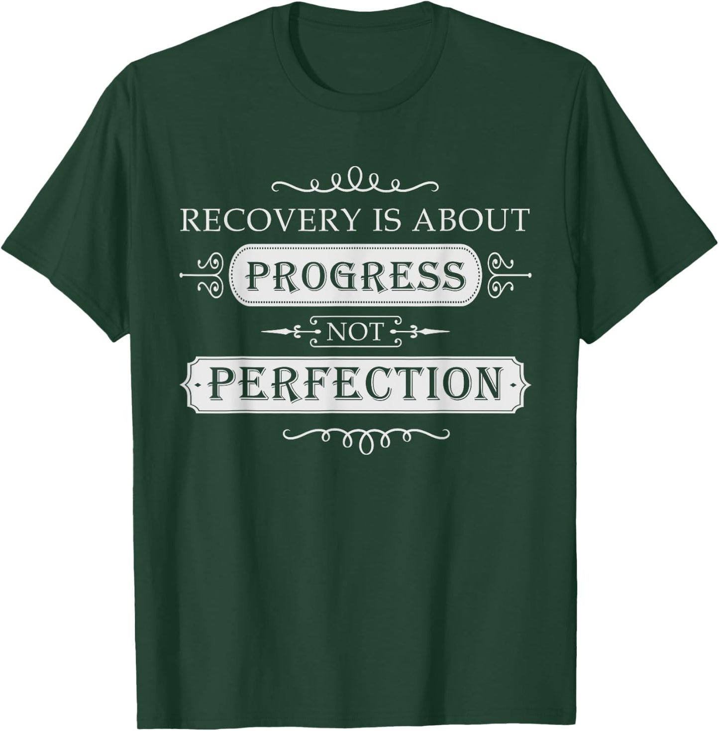 Sobriety - Sober AA NA - Addiction Recovery T-Shirt - T-Shirt | Forest
