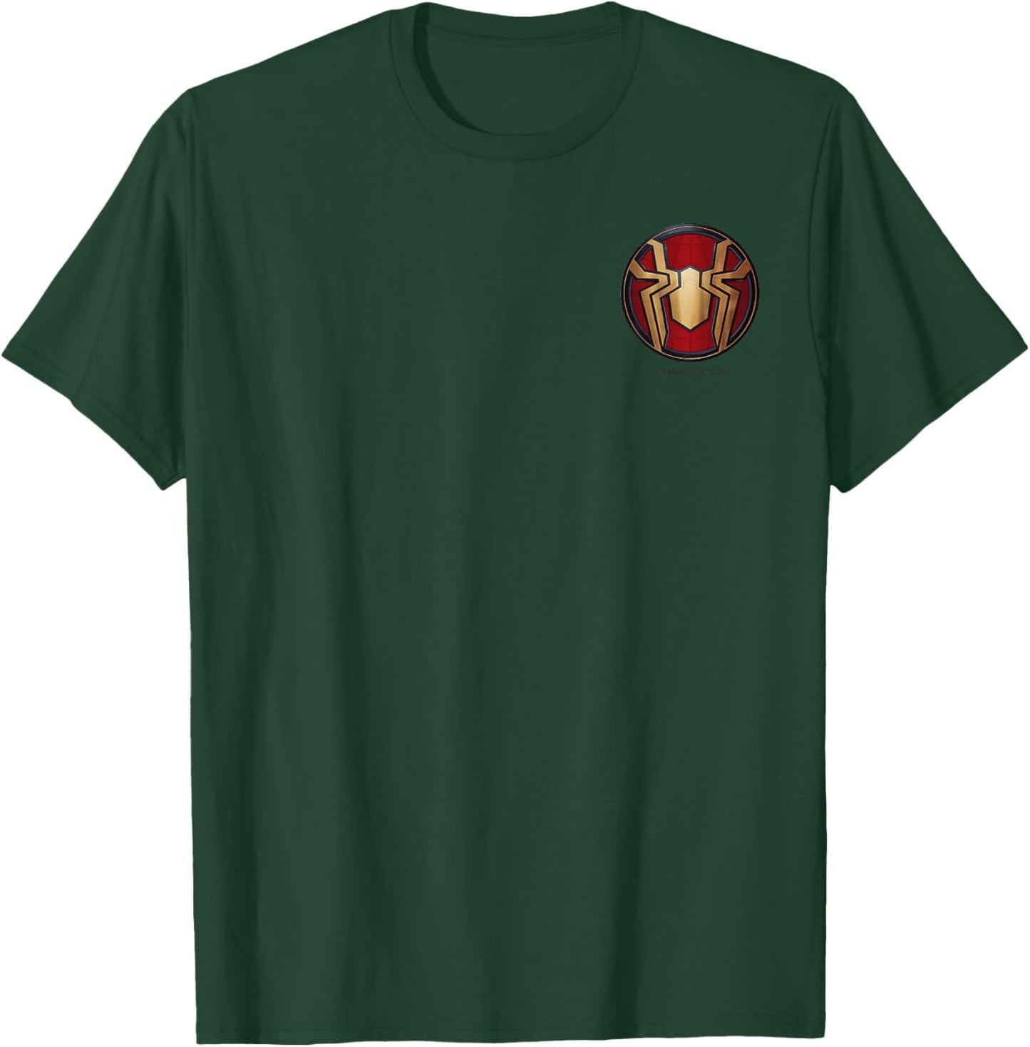 Marvel Spider-Man No Way Home Spider Pocket Logo T-Shirt - T-Shirt | Forest