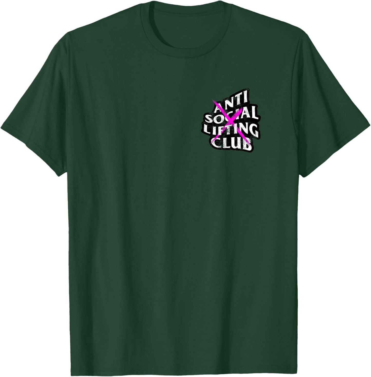 ANTI SOCIAL LIFTING CLUB - Fitness T-Shirt - T-Shirt | Forest