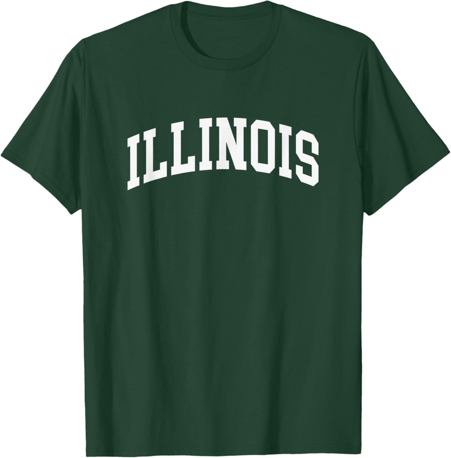 Illinois - Throwback Design - Classic T-Shirt - T-Shirt | Forest