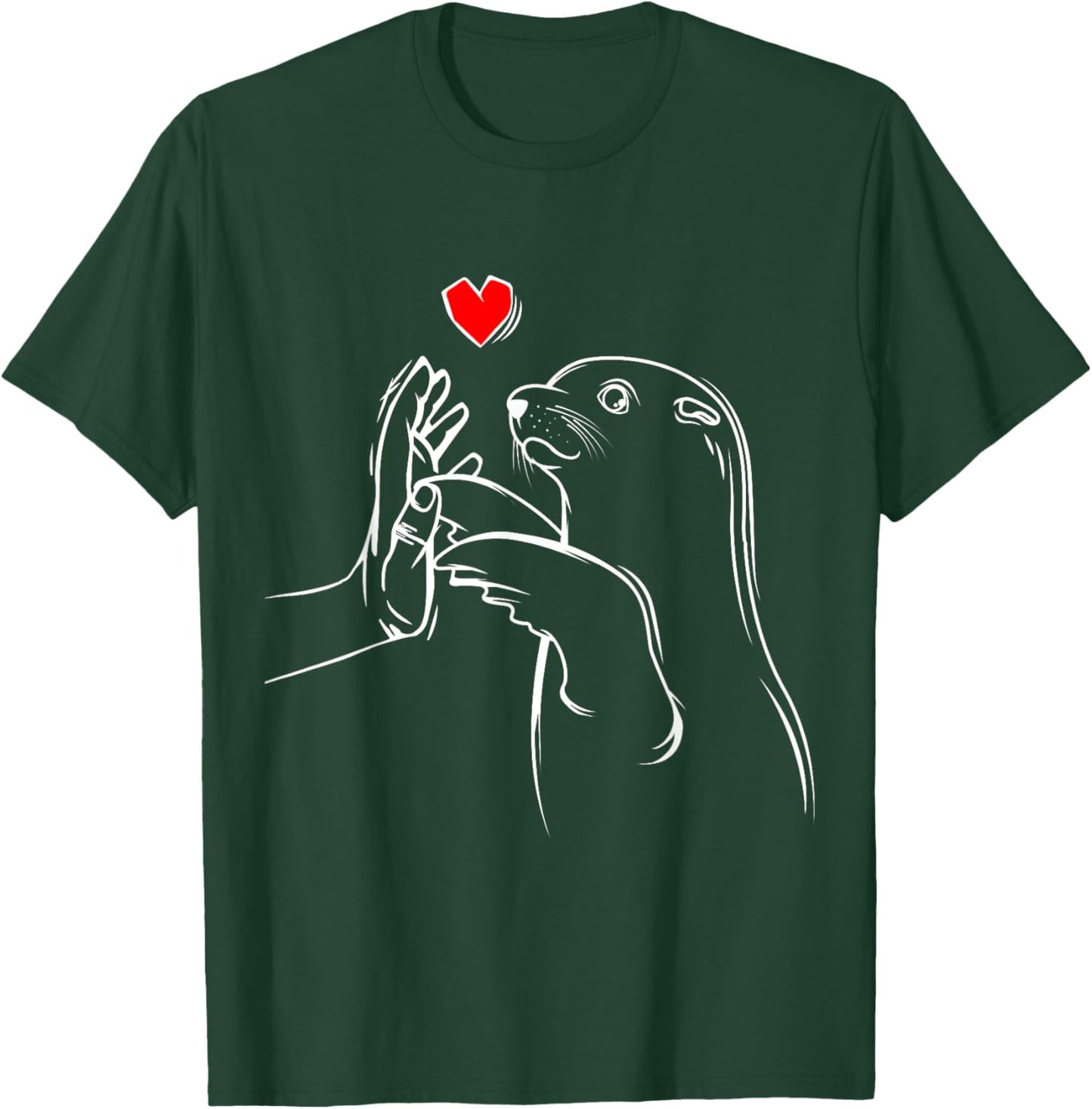 Seal Sea Lion Seal Children Women Girls T-Shirt - T-Shirt | Forest
