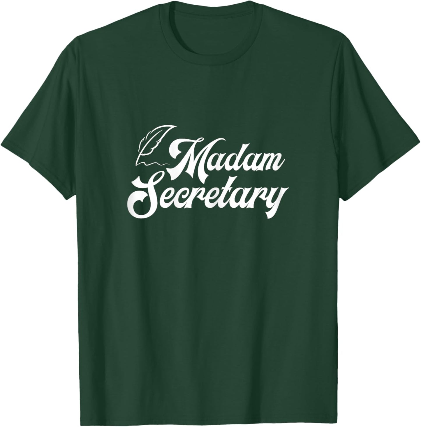 Clerk Business Administration Office Humor Gift Madam Secretary Assistant Chaos Coordinator Receptionist T-Shirt - T-Shirt | Forest