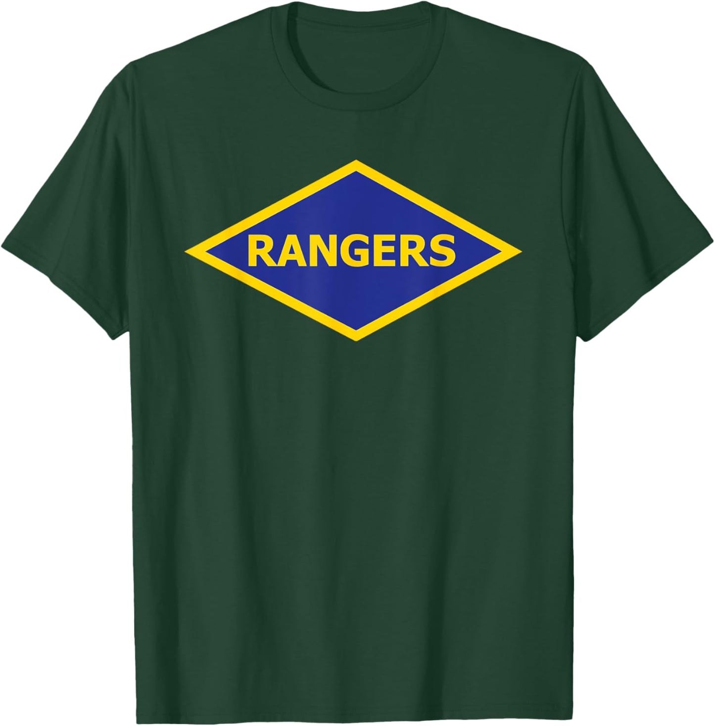 Army Ranger WW2 Diamond T-Shirt - T-Shirt | Forest
