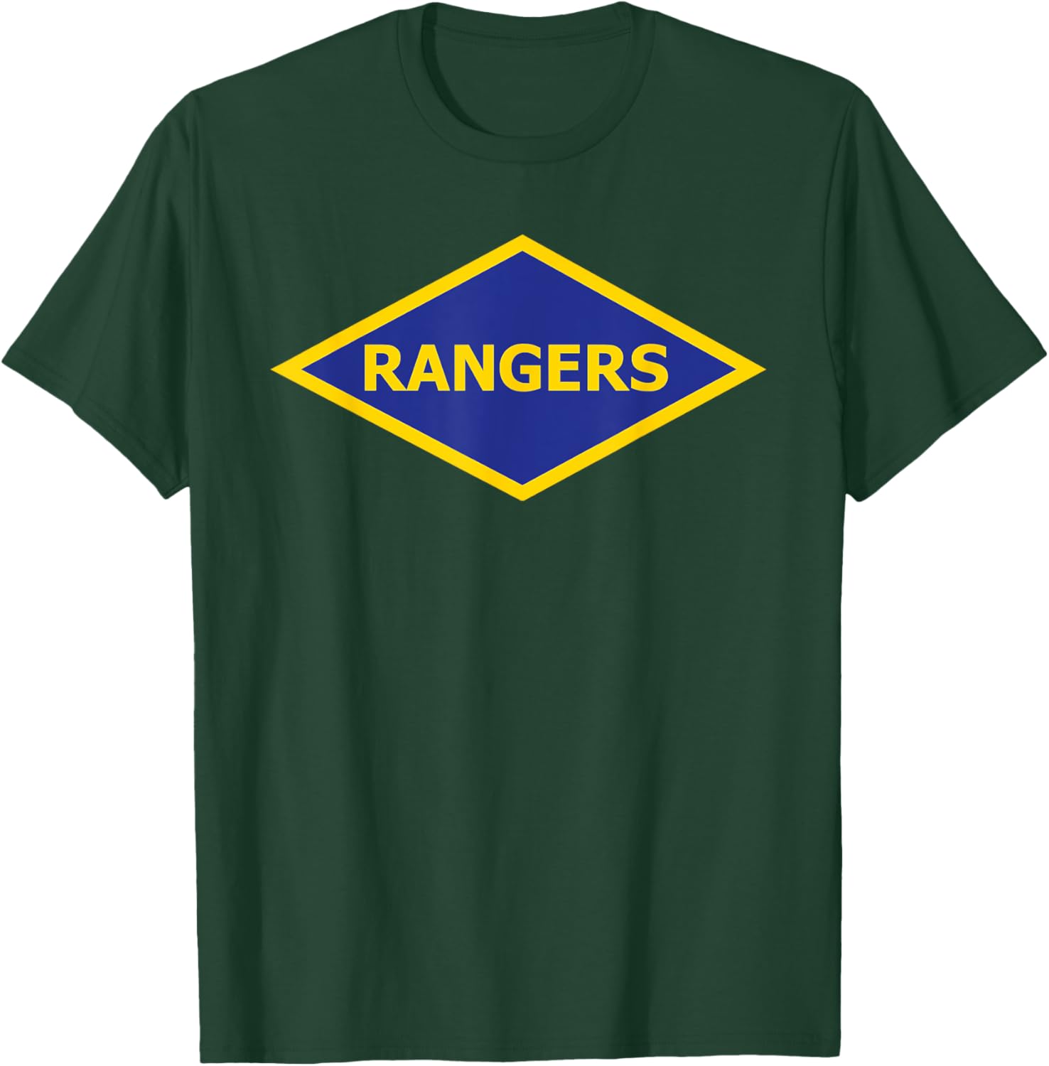 Army Ranger WW2 Diamond T-Shirt - T-Shirt | Forest