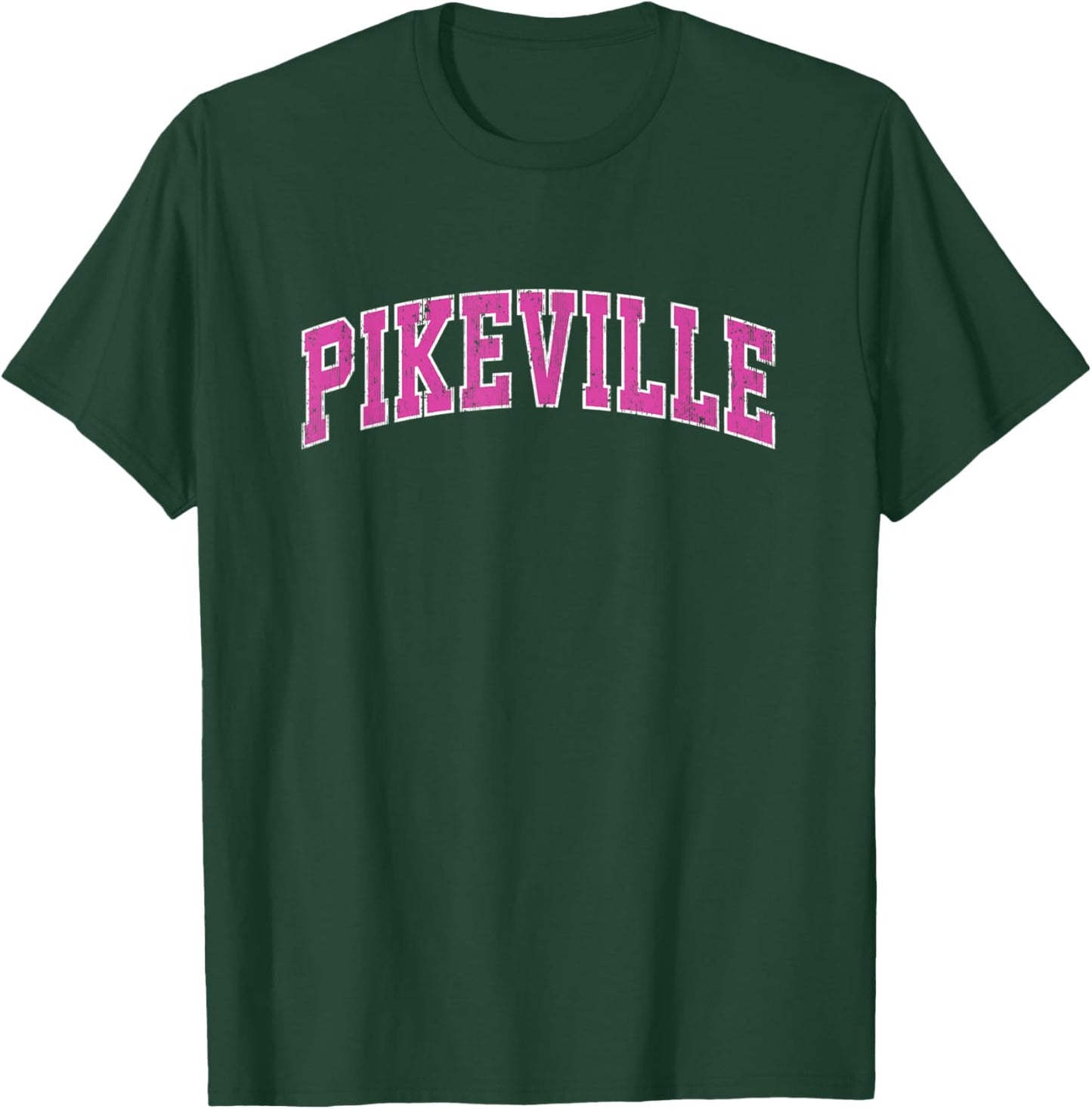 Pikeville Kentucky KY Vintage Sports Design Pink Design T-Shirt - T-Shirt | Forest