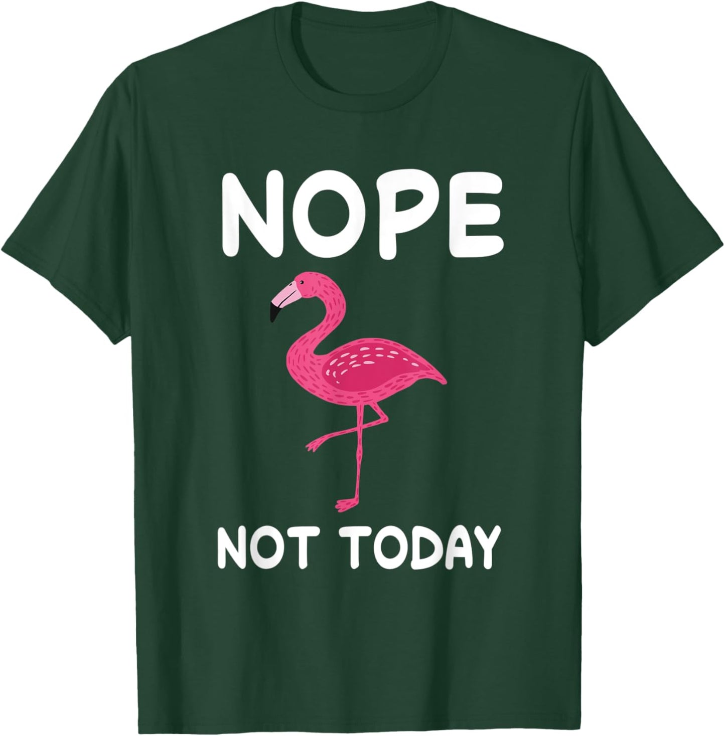 Flamingo Nap Sleeping Pajama Nightgown T-Shirt - T-Shirt | Forest
