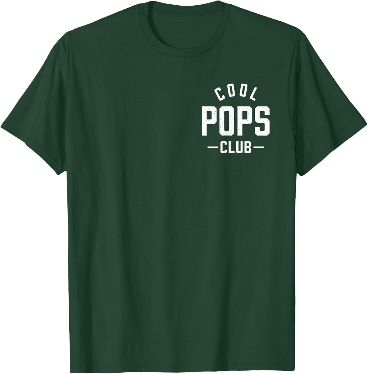 Pocket Cool Pops Club Best Pops Ever Retro Father's Day T-Shirt - T-Shirt | Forest