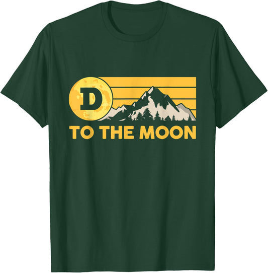 DOGE Cryptocurrencies Dogecoin To The Moon Dogecoin Miner T-Shirt - T-Shirt | Forest