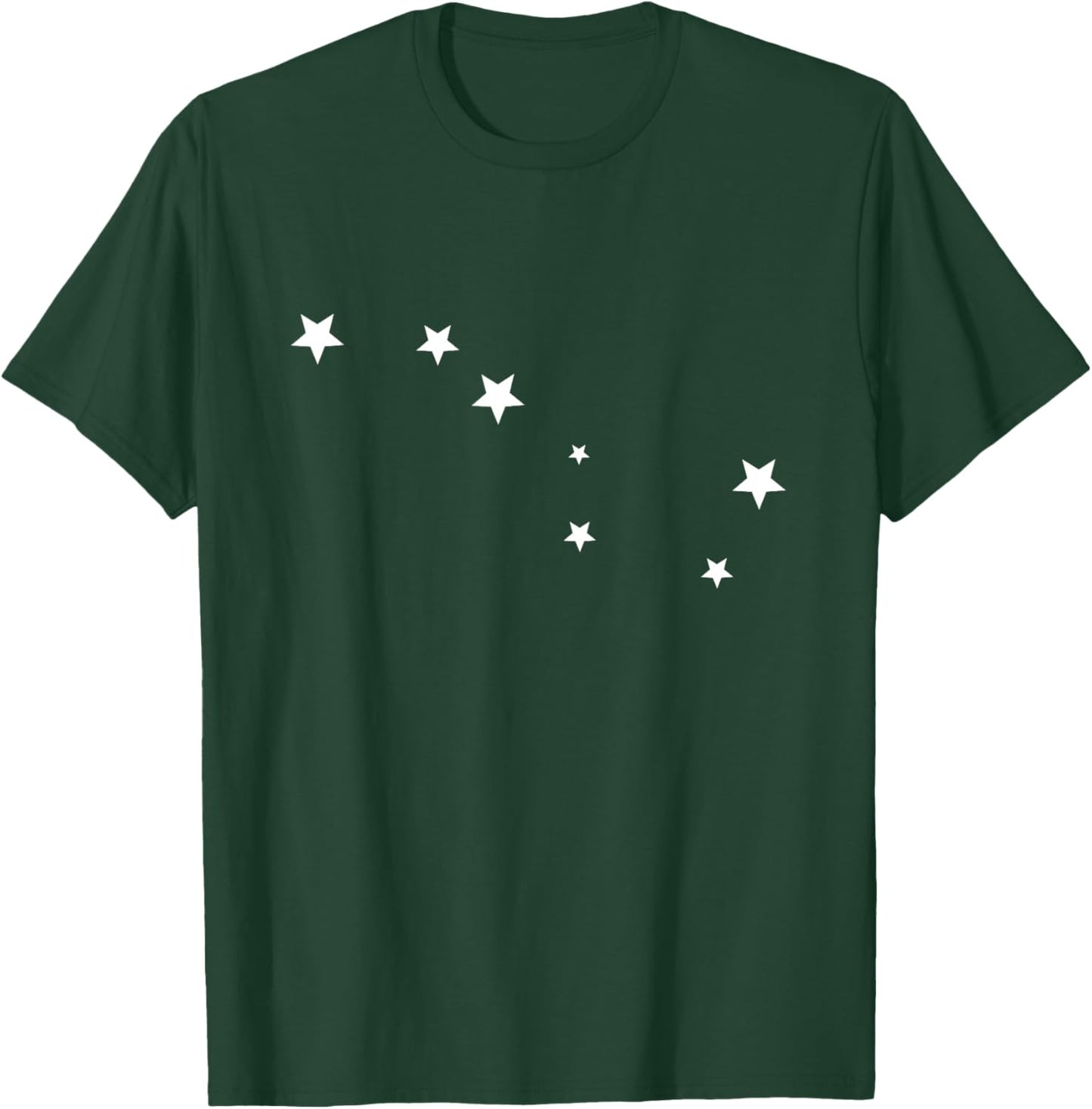 Large Carriage Constellation Stars Astronomy Night Sky T-Shirt - T-Shirt | Forest