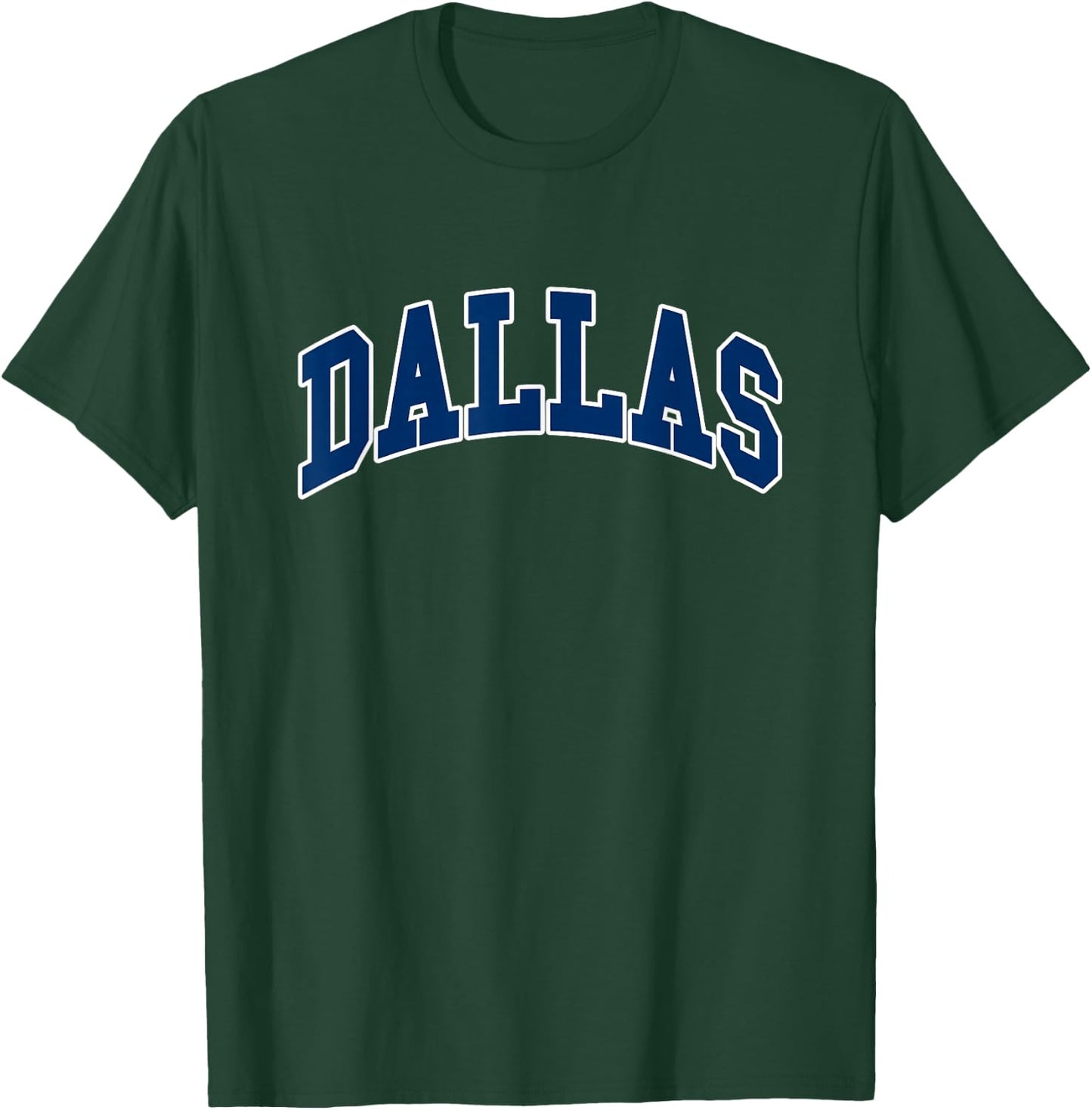 DALLAS - Throwback Design - Classic T-Shirt - T-Shirt | Forest
