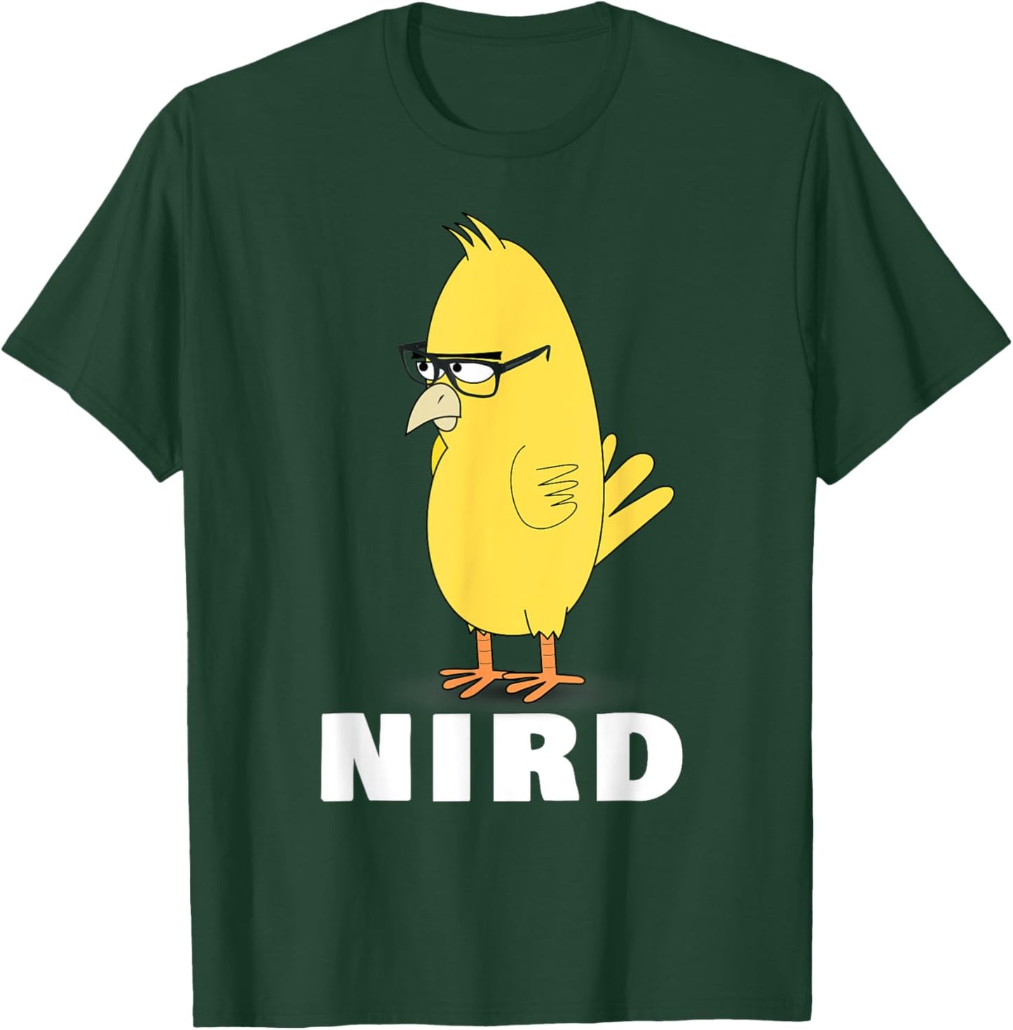 Nird Bird T-Shirt - T-Shirt | Forest