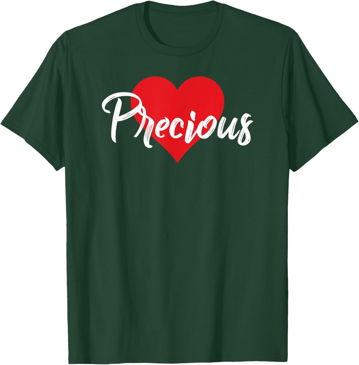 I Love Precious First Name I Heart Named T-Shirt - T-Shirt | Forest